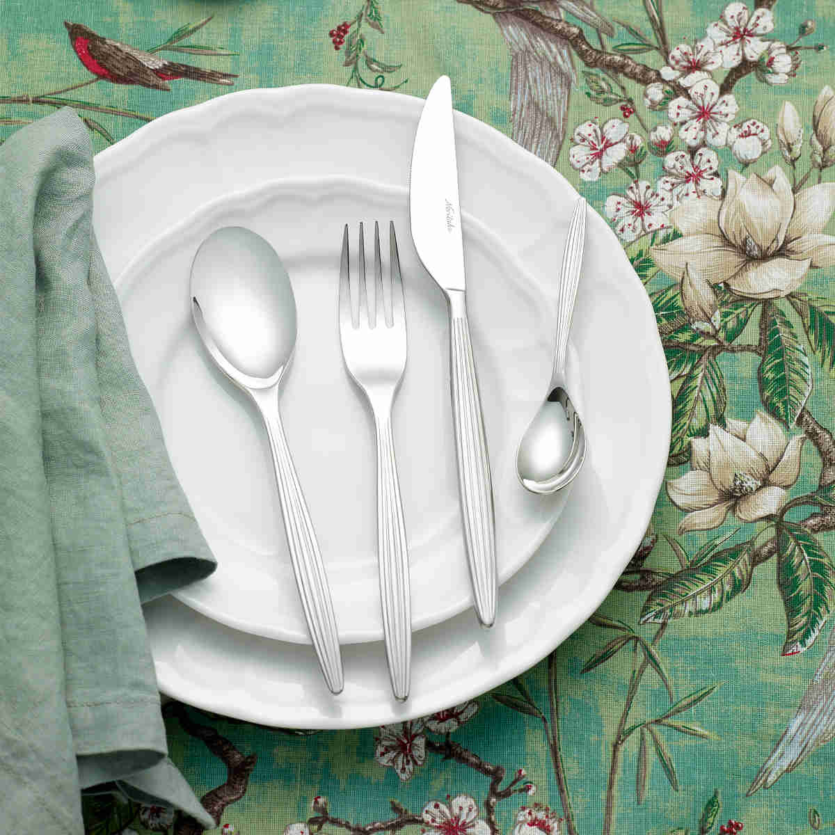 Noritake Baroque Dinner Set White 12 Piece | Minimax