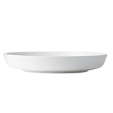 Noritake Marc Newson Round Serving Bowl 30cm – side view of plain white serving bowl