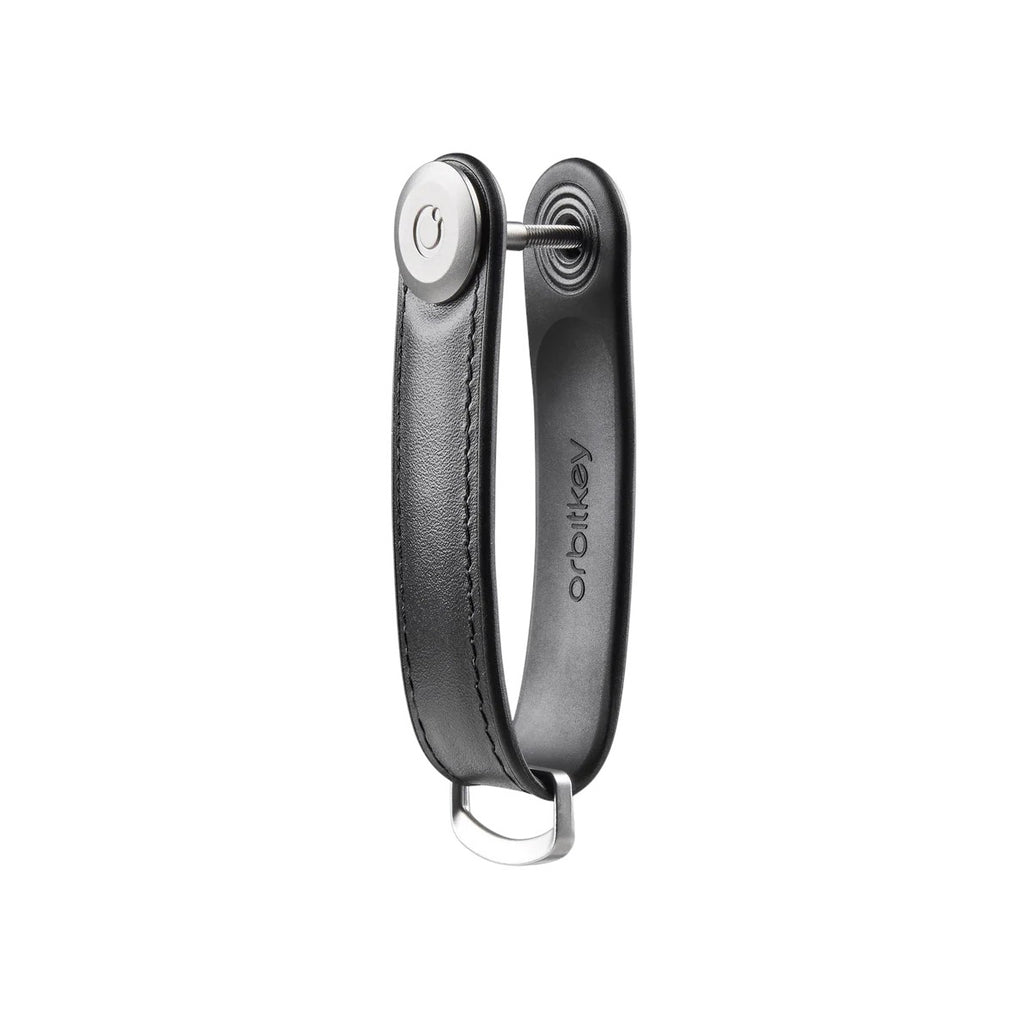 Orbitkey Hybrid Leather Key Organiser Black | Minimax