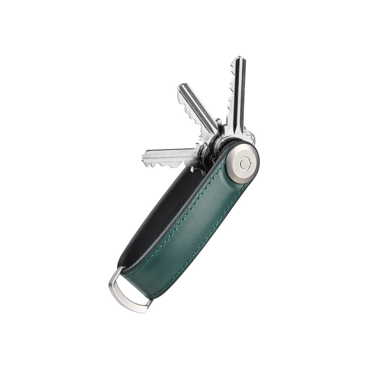 Orbitkey Hybrid Leather Key Organiser Pine Green | Minimax