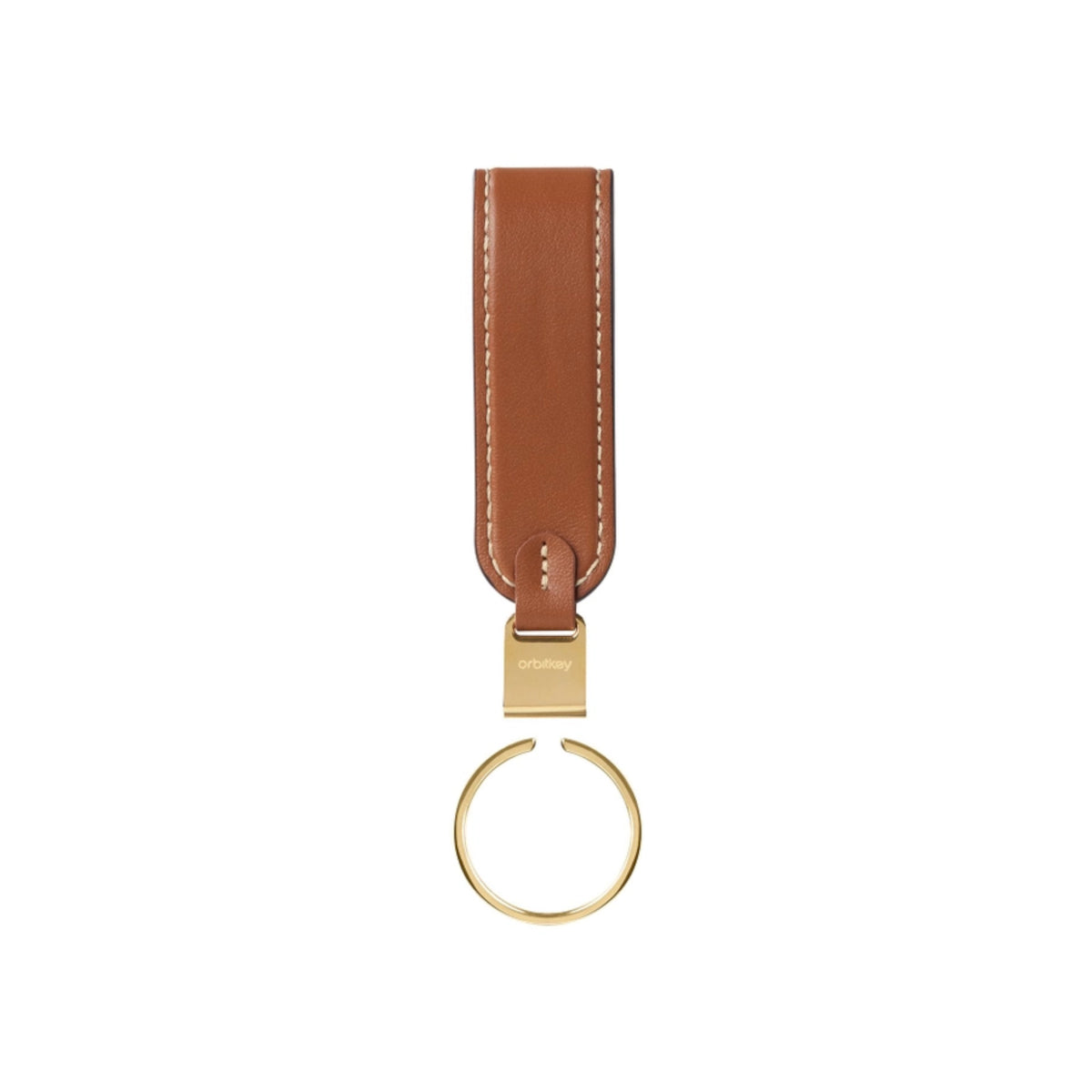 Orbitkey Loop Keychain Caramel | Minimax