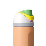 Leak-resistant lid with secure locking mechanism
