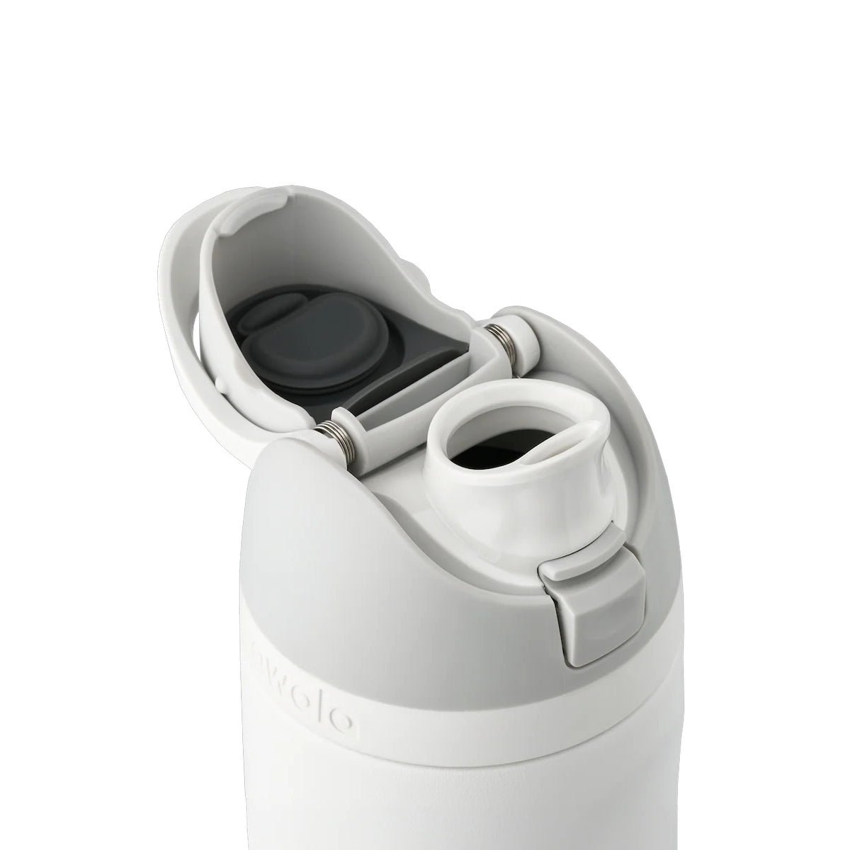 Push-button lid opens smoothly for quick access