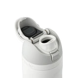 Push-button lid opens smoothly for quick access