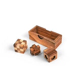 Planet Finska 3 Puzzles in a Wooden Box | Minimax