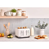 KitchenAid KMT4109 4 Slice Toaster Porcelain White | Minimax