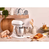 KitchenAid KSM195 Artisan Series Tilt-Head Stand Mixer Porcelain White | Minimax