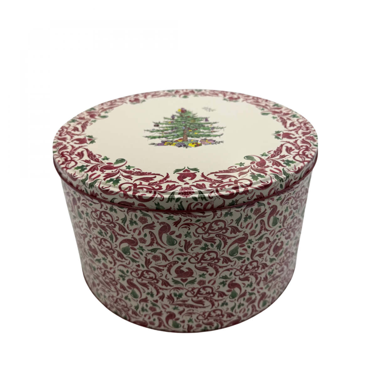 Emma Bridgewater Spode Christmas Tree Round Tin Large | Minimax