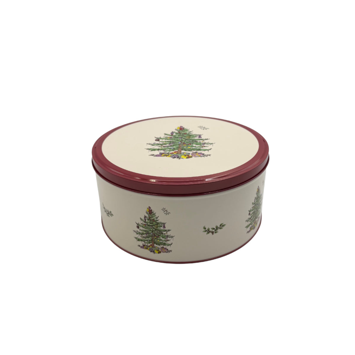 Emma Bridgewater Spode Christmas Tree Round Tin Small | Minimax