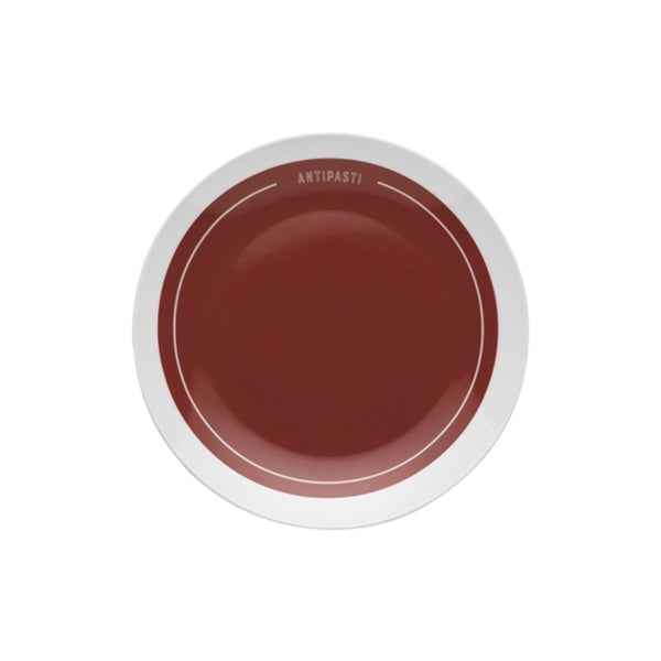 Porto Osteria Side Plate Chili Red 20.5cm | Minimax
