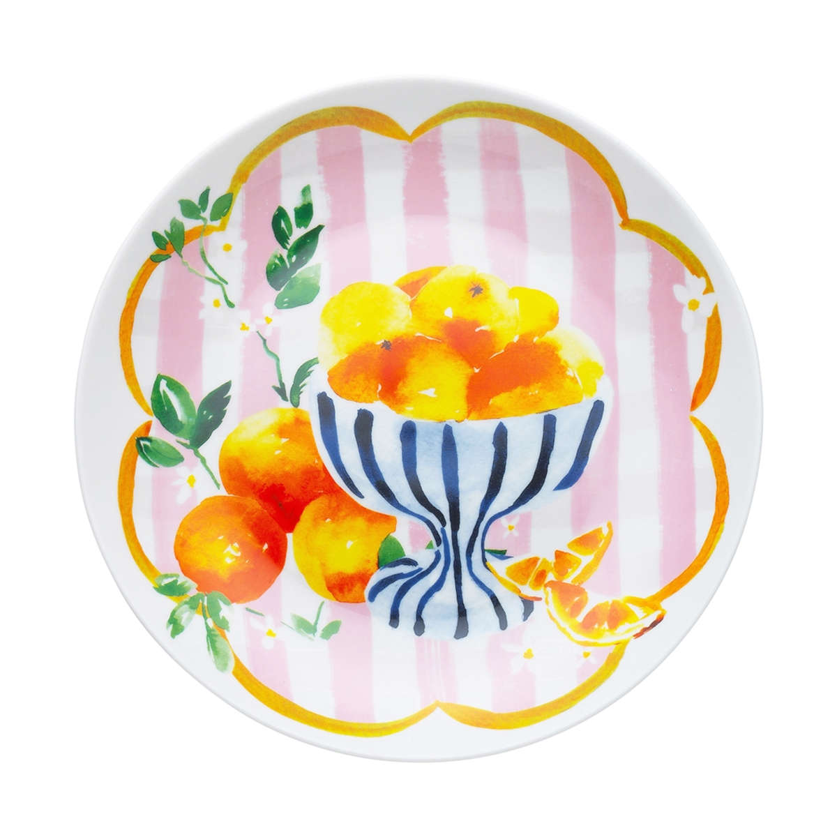 Porto Positano Round Platter Fruit Bowl 30cm | Minimax