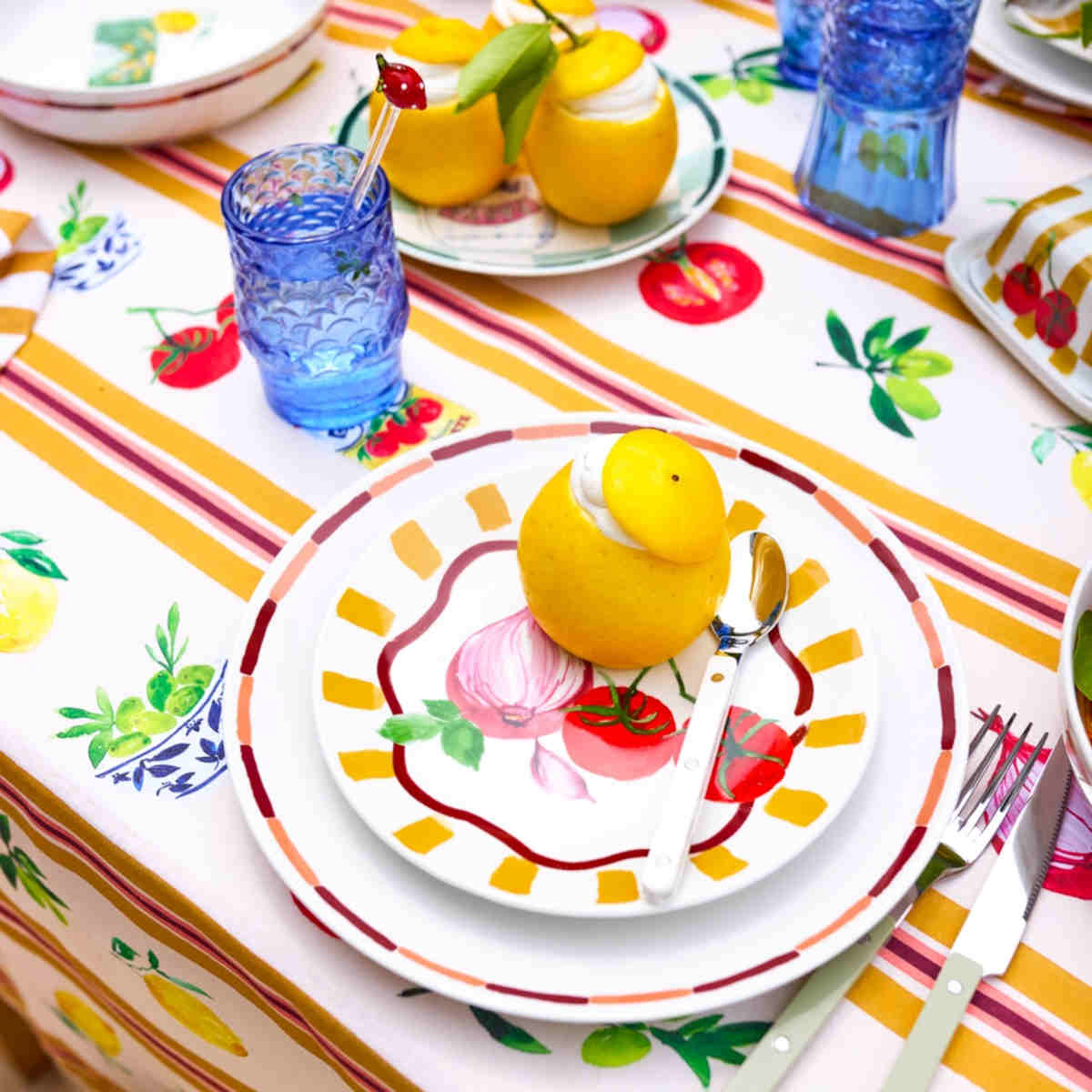 Porto Valentina Side Plate Verdura 20cm