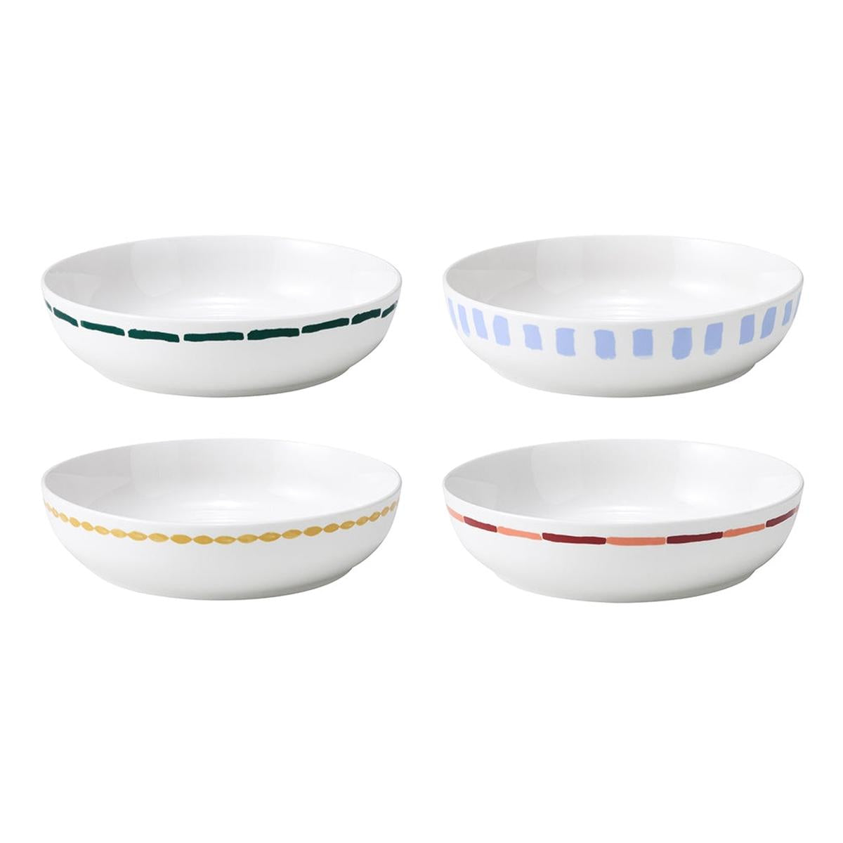 Porto Valentina Dinner Bowls 21.5cm (Set of 4) | Minimax