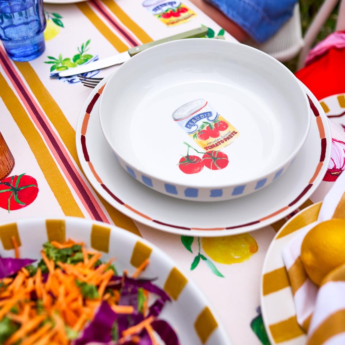 Porto Valentina Dinner Bowls 21.5cm (Set of 4) | Minimax - in a table set