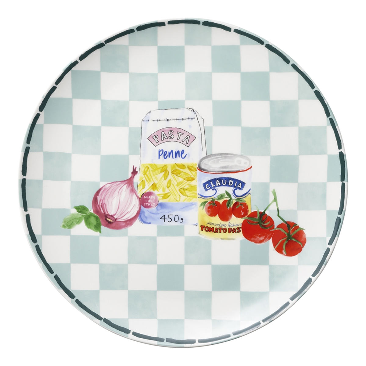 Porto Valentina Round Platter Penne 32cm