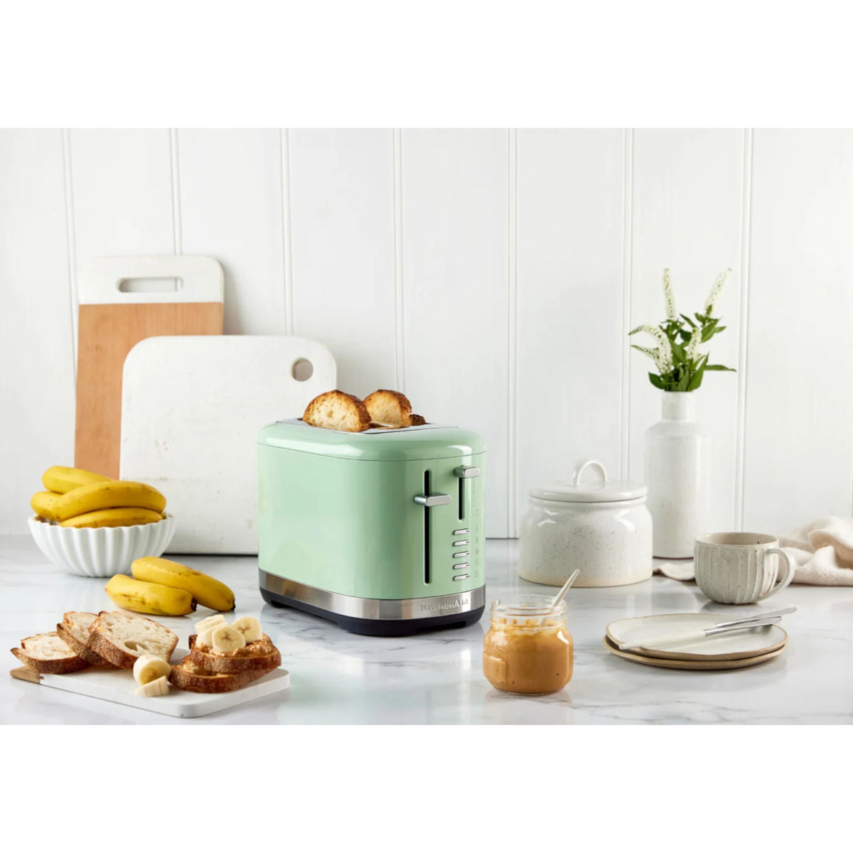 KitchenAid KMT2109 2 Slice Toaster Pistachio | Minimax