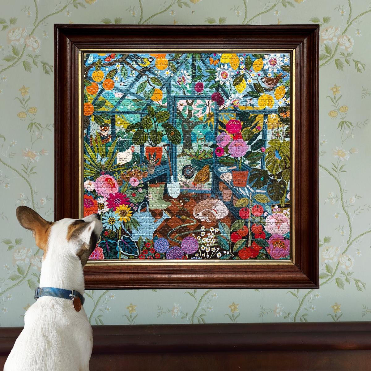 eeBoo English Greenhouse Puzzle 1000 Piece | Minimax
