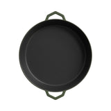 36cm Olive Leaf Satin Enamel Grande Legacy Pan