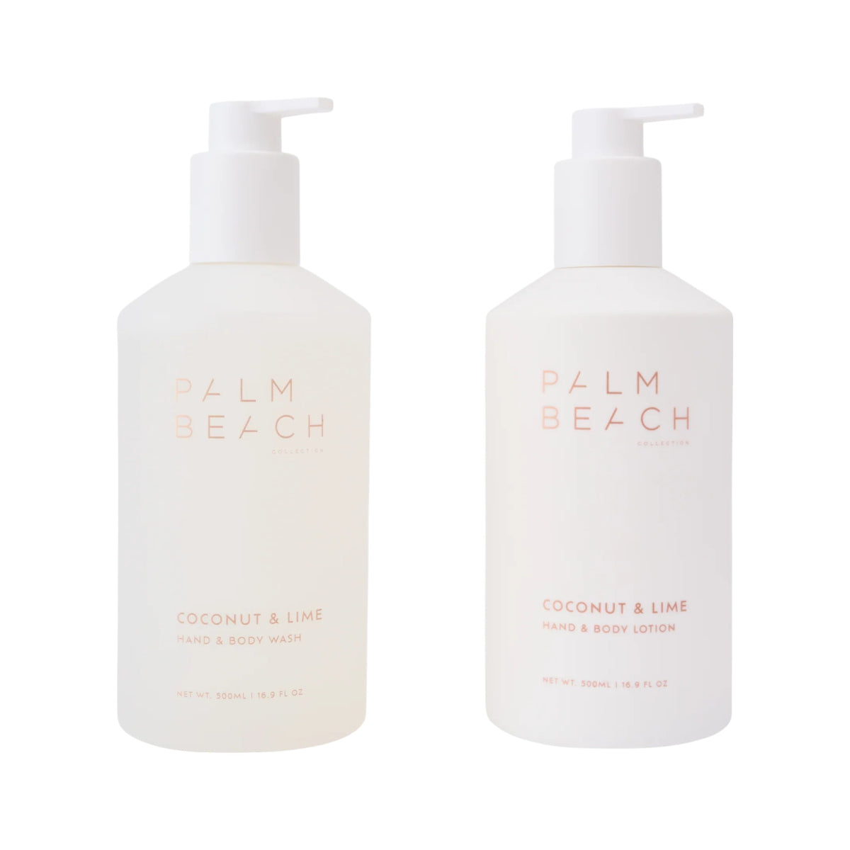 Palm Beach Collection Coconut & Lime Hand & Body Wash + Lotion Pack | Minimax