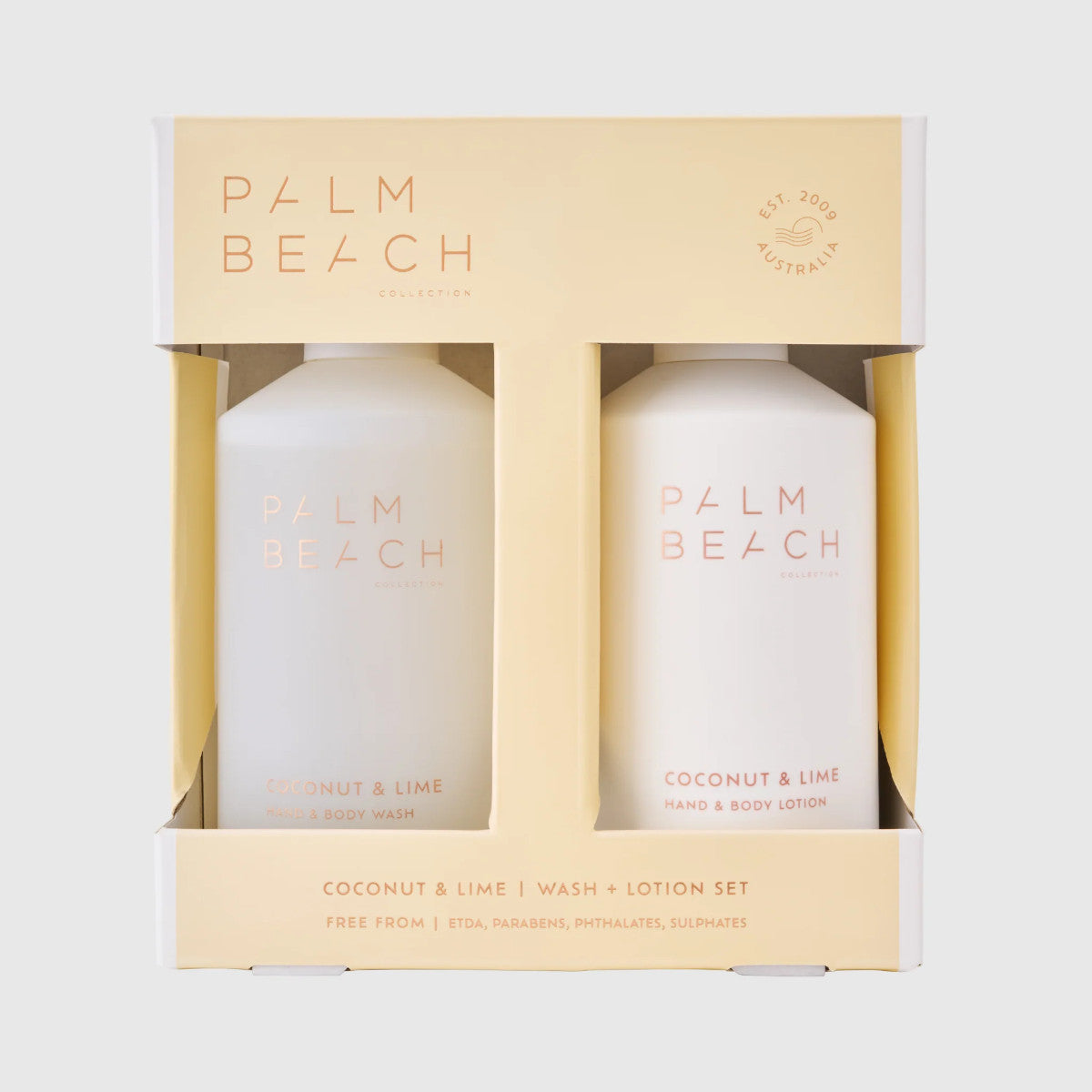 Palm Beach Collection Coconut & Lime Hand & Body Wash + Lotion Pack | Minimax
