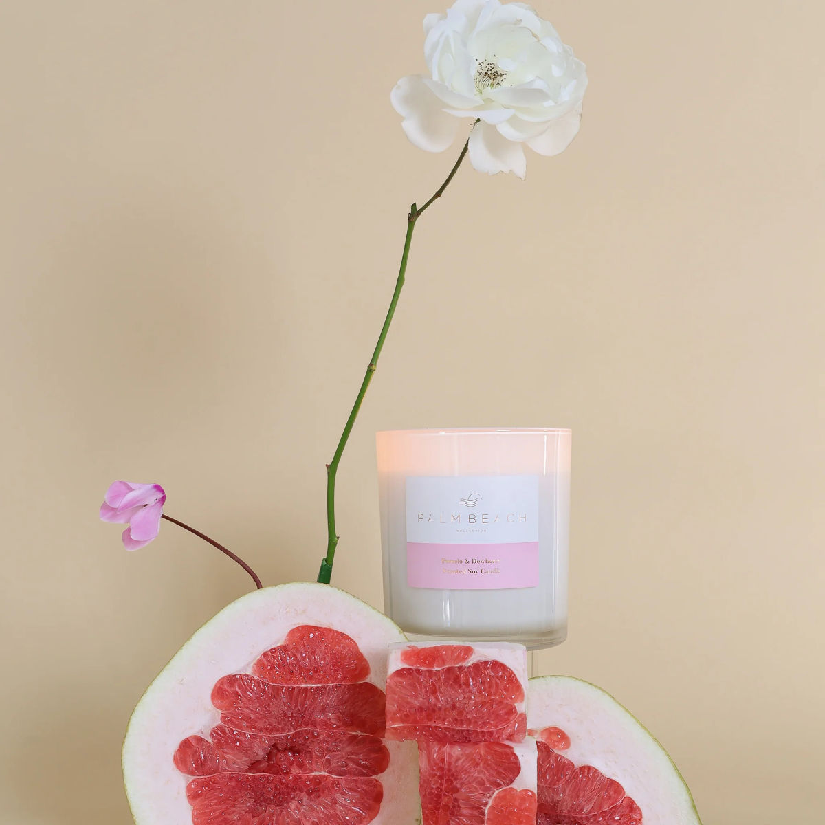 Palm Beach Collection Pomelo & Dewberry Candle 420g | Minimax