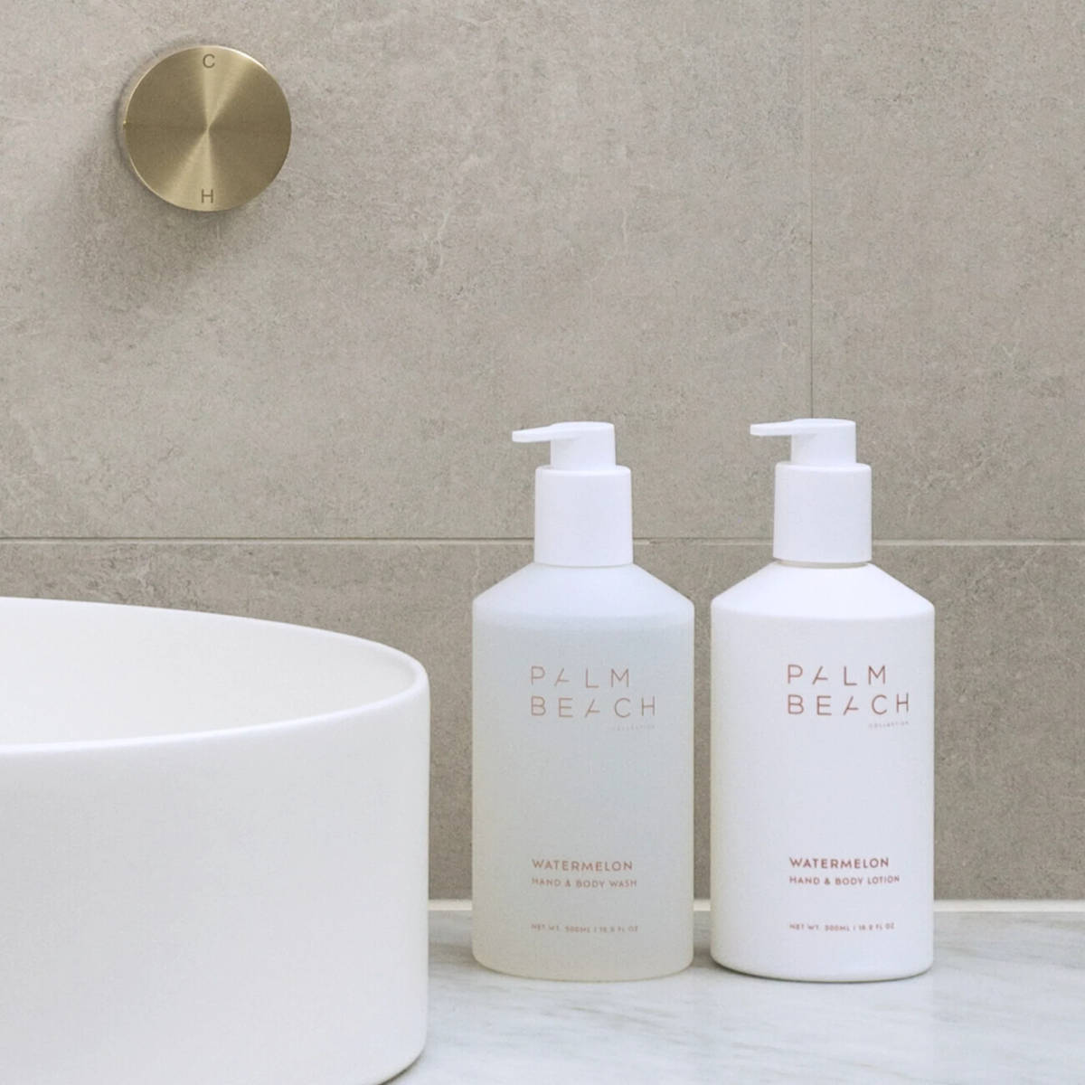 Palm Beach Collection Watermelon Hand & Body Wash + Lotion Pack | Minimax