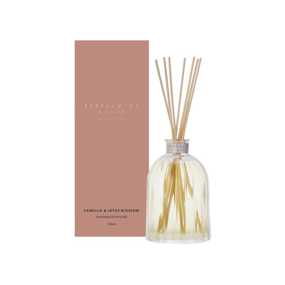Peppermint Grove Australia Camellia & Lotus Blossom Diffuser 200ml