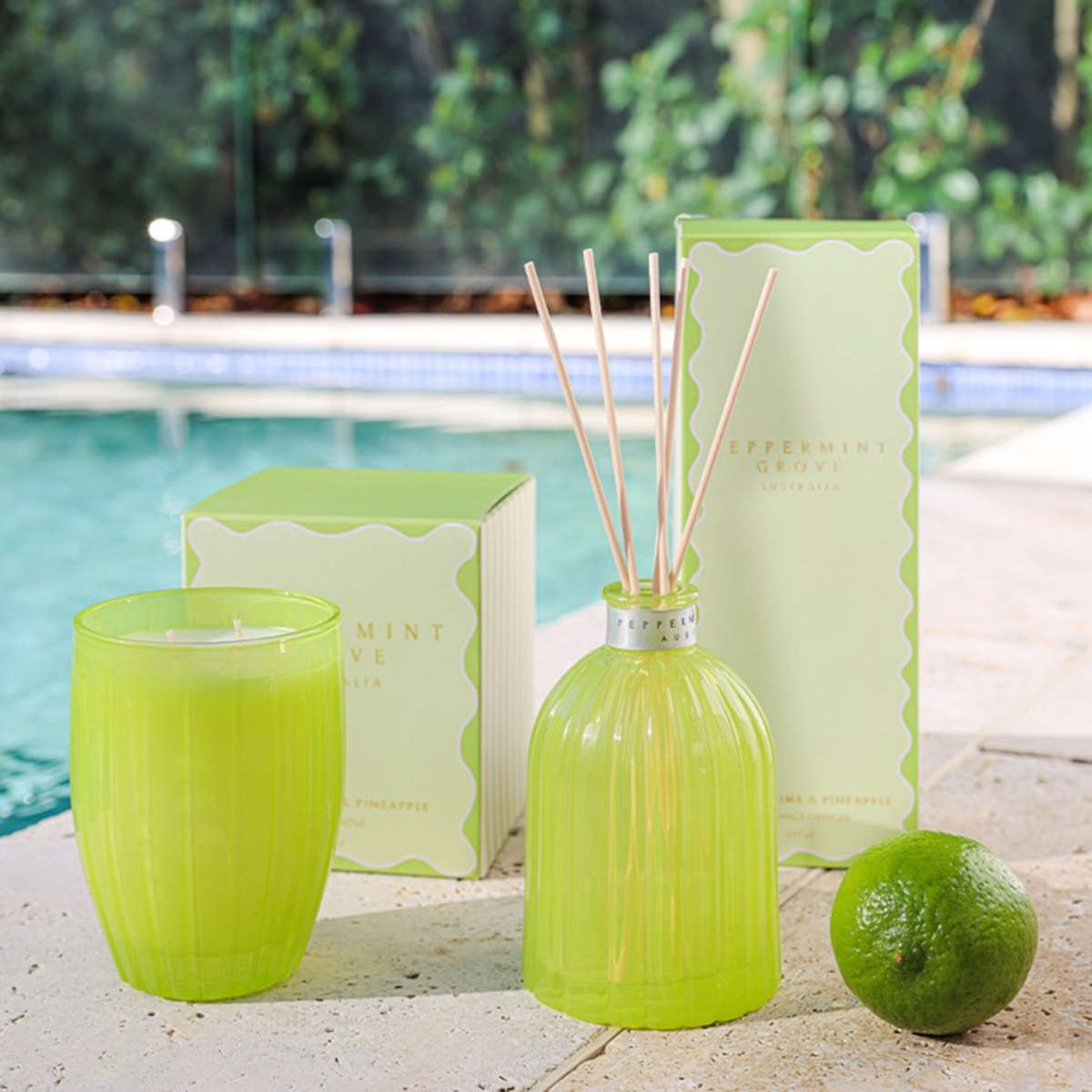 Peppermint Grove Australia Crushed Lime & Pineapple Diffuser Limited Edition 350ml | Minimax