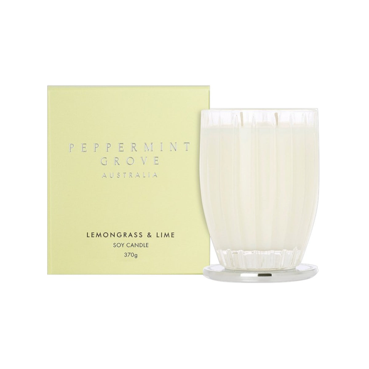 Peppermint Grove Australia Lemongrass & Lime Large Candle 370g | Minimax