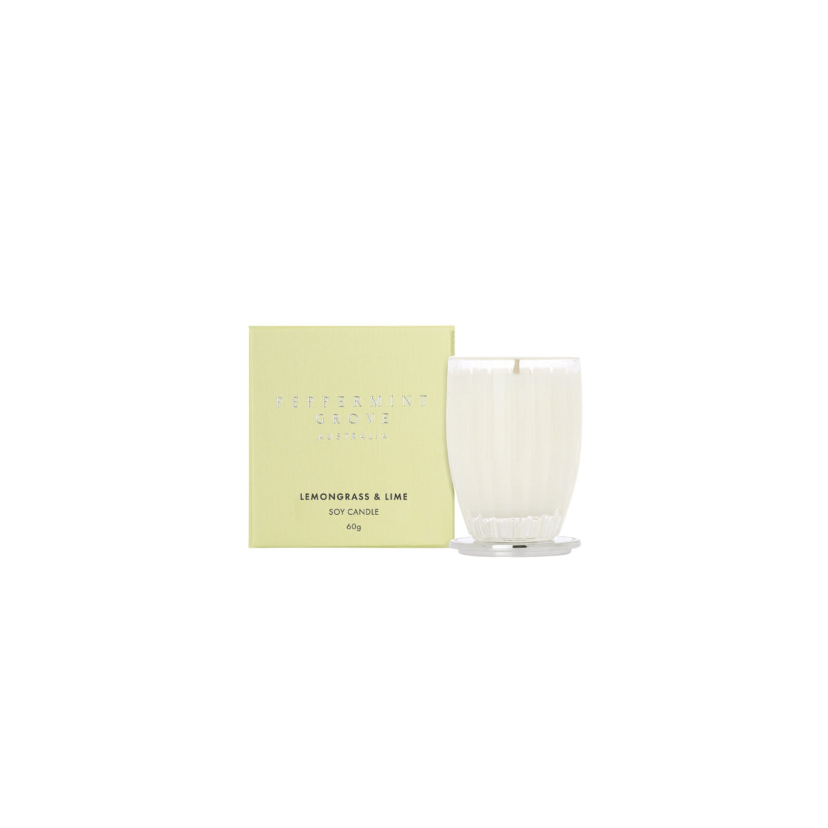 Peppermint Grove Australia Lemongrass & Lime Small Candle 60g | Minimax