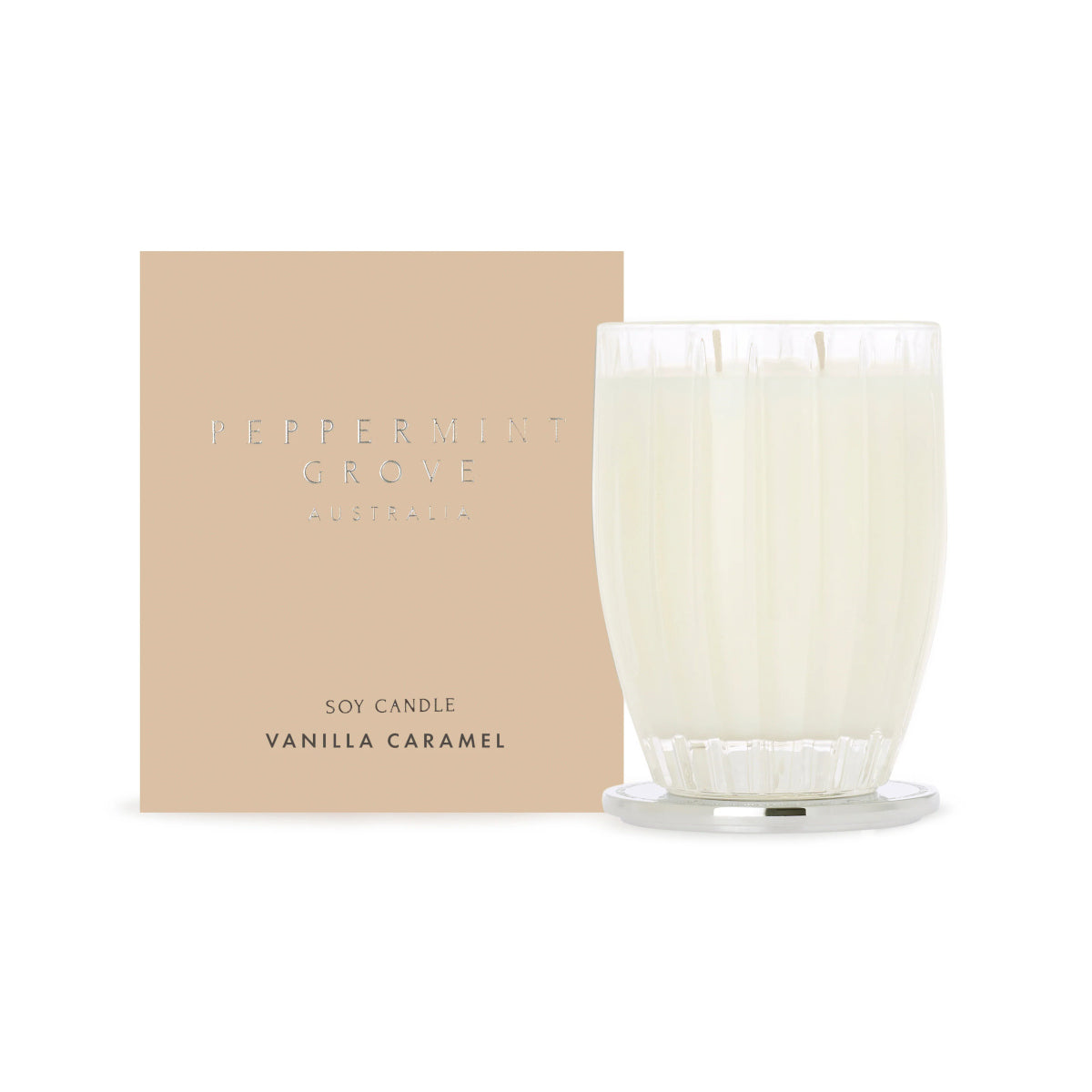 Peppermint Grove Australia Vanilla Caramel Candle 370g | Minimax