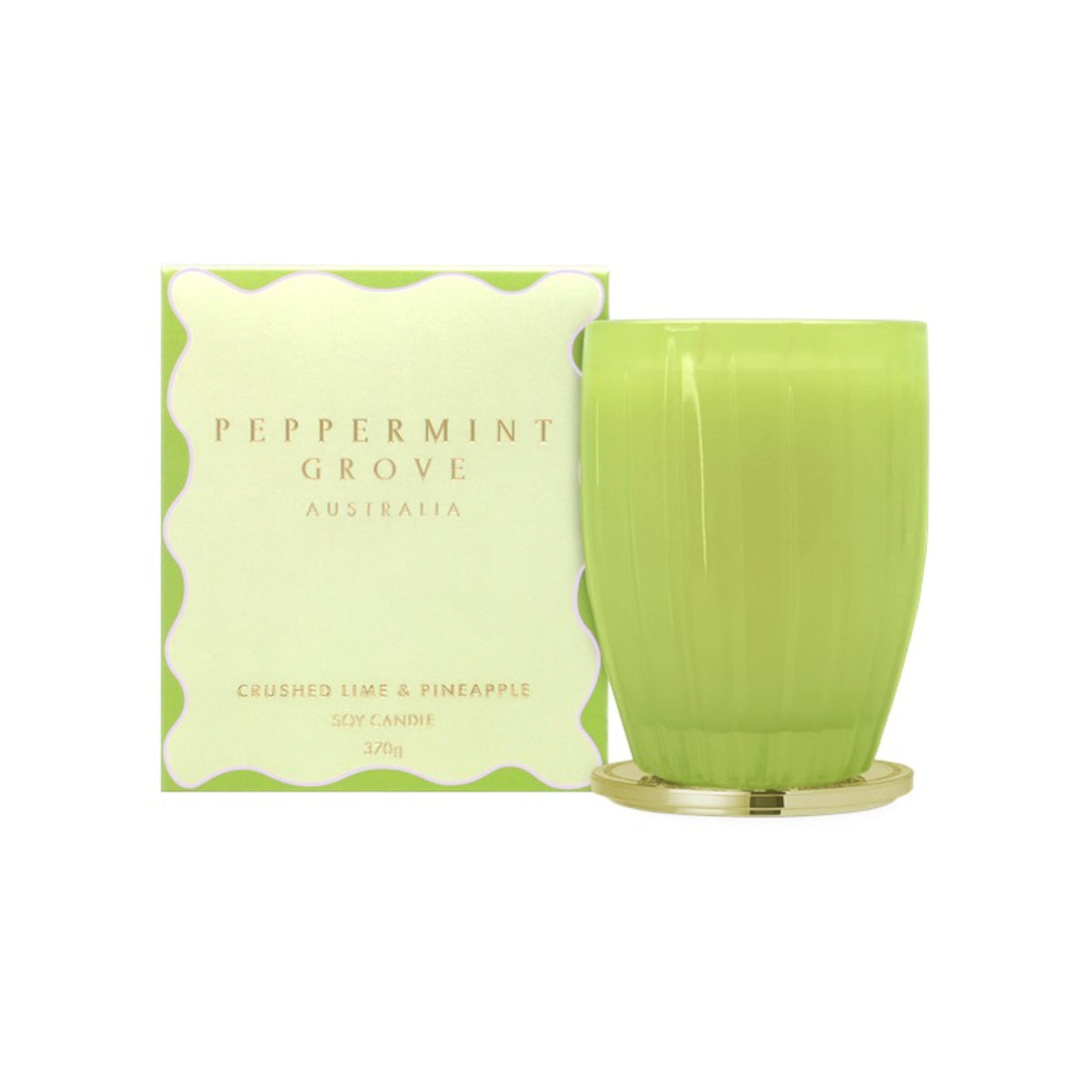 Peppermint Grove Australia Crushed Lime & Pineapple Candle Limited Edition 370g | Minimax
