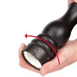 Peugeot Paris u'Select Salt Mill 22cm Chocolate brown wooden grinder with gold knob