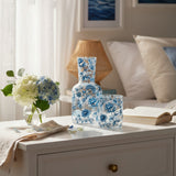 Pilbeam Living Chinoiserie Water Carafe Set Blue 770ml