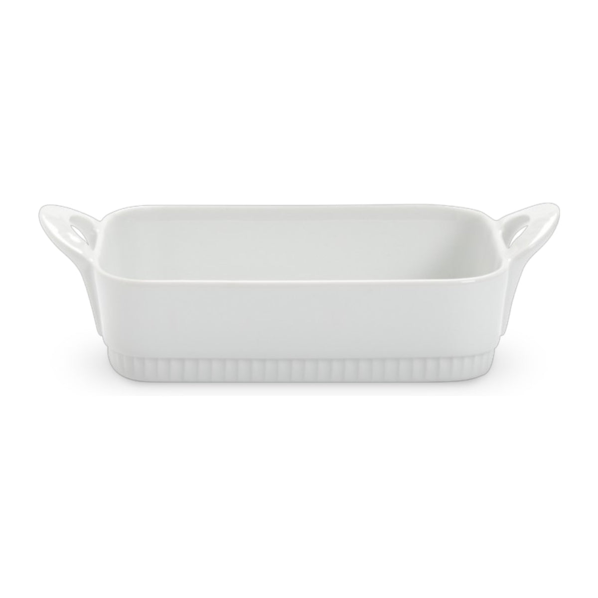 Pillivuyt Toulouse Lasagne Set - White rectangular ceramic baking dish with handles