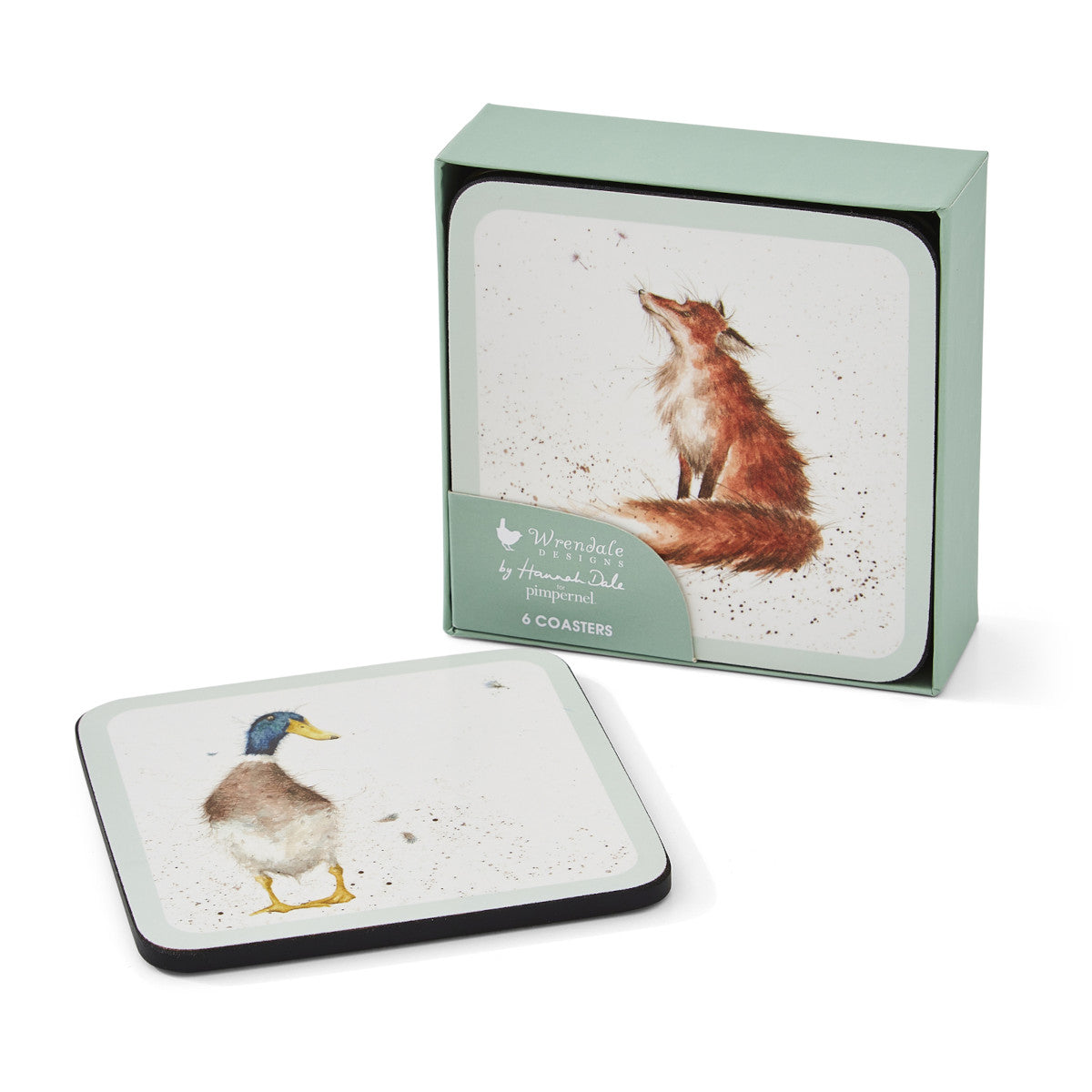 Pimpernel Wrendale Coasters Set of 6 | Minimax