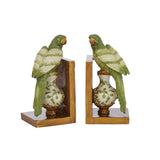 Polly Parrot Resin Bookends | Minimax