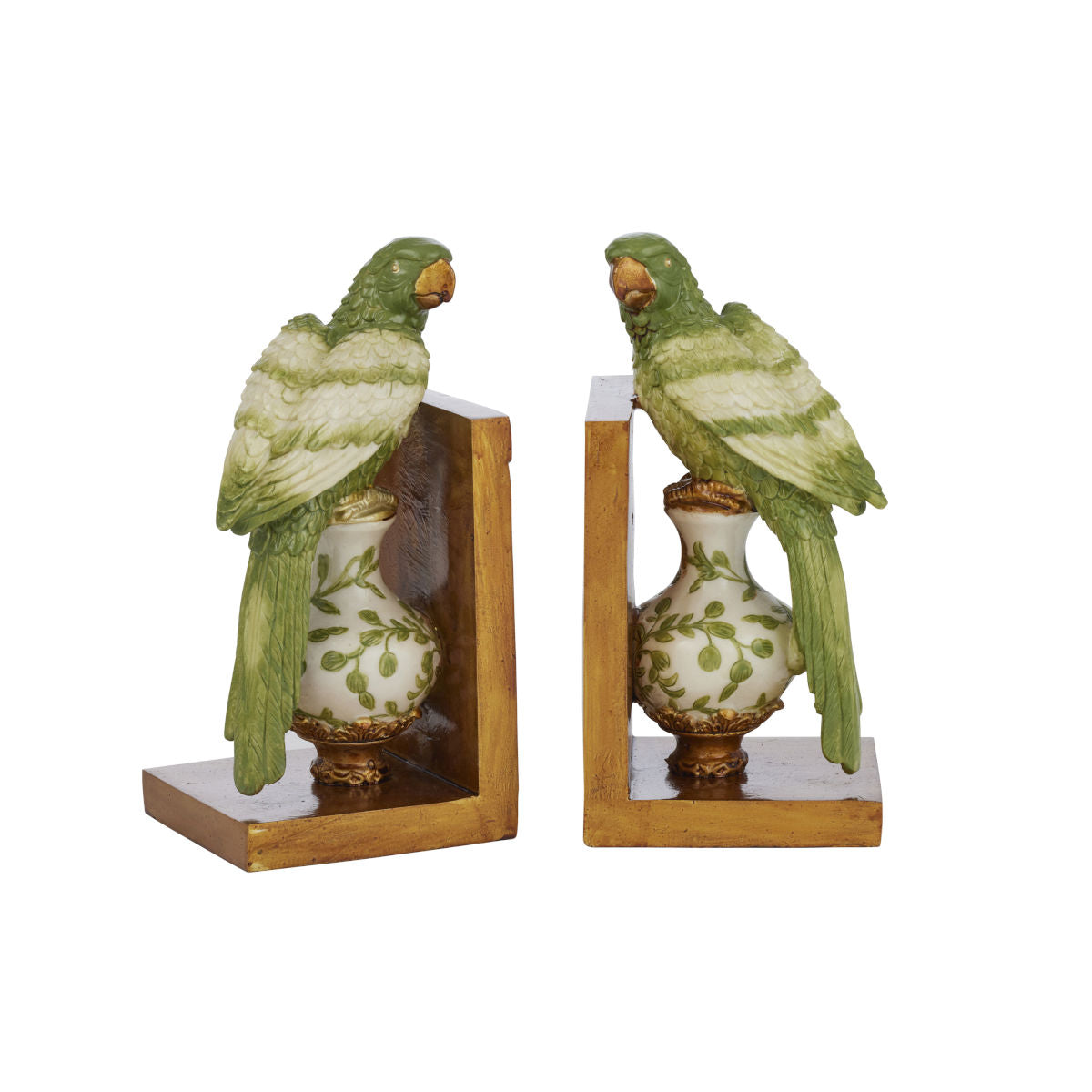 Polly Parrot Resin Bookends | Minimax