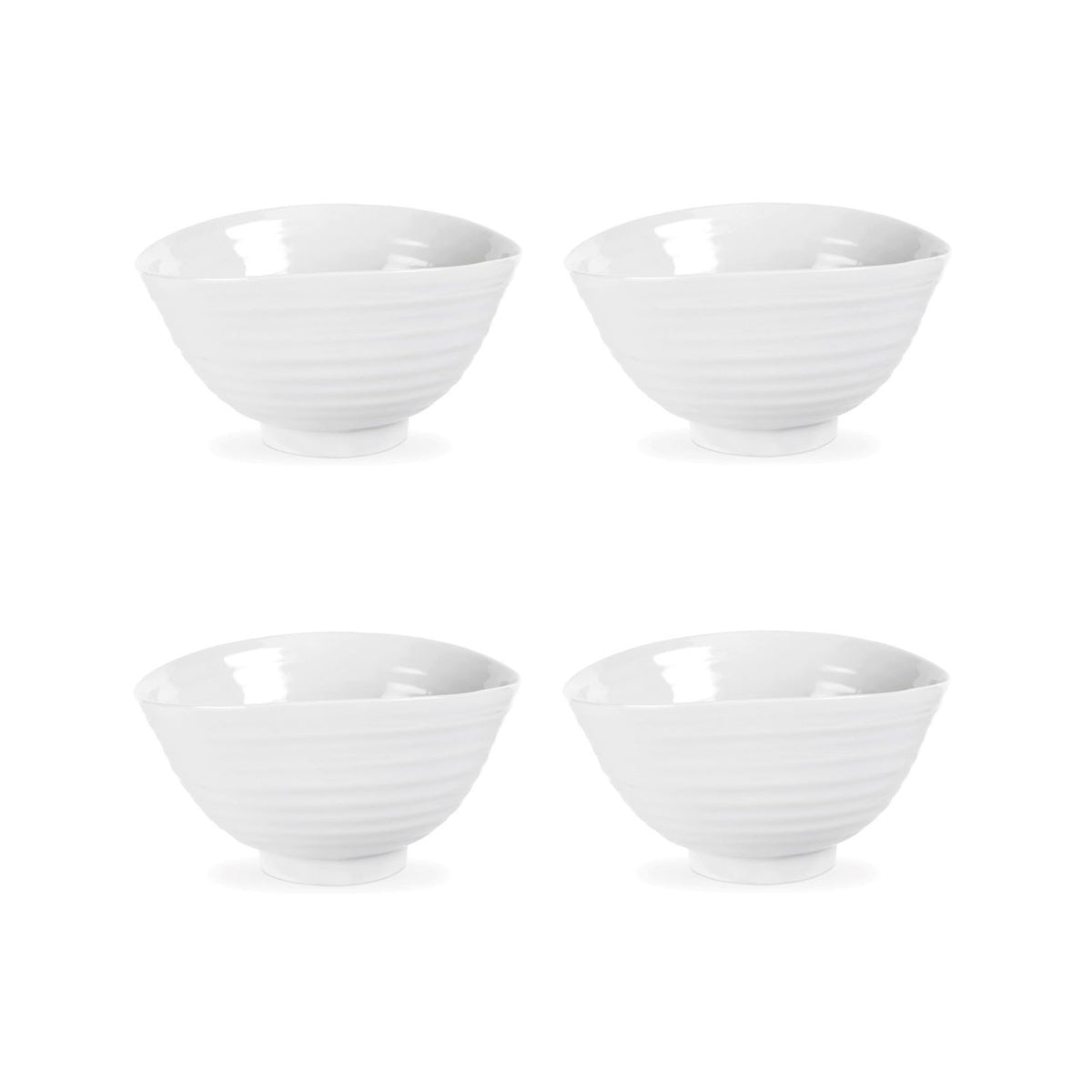 Portmeirion Portmeirion Sophie Conran Bowl White Small 11cm (Set of 4) | Minimax