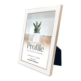 Profile Eternal Metal Photo Frame White/Rose Gold 15cm x 20cm | Minimax