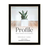 Profile Gold Frame Eternal Black and Rose 15cm x 20cm | Minimax