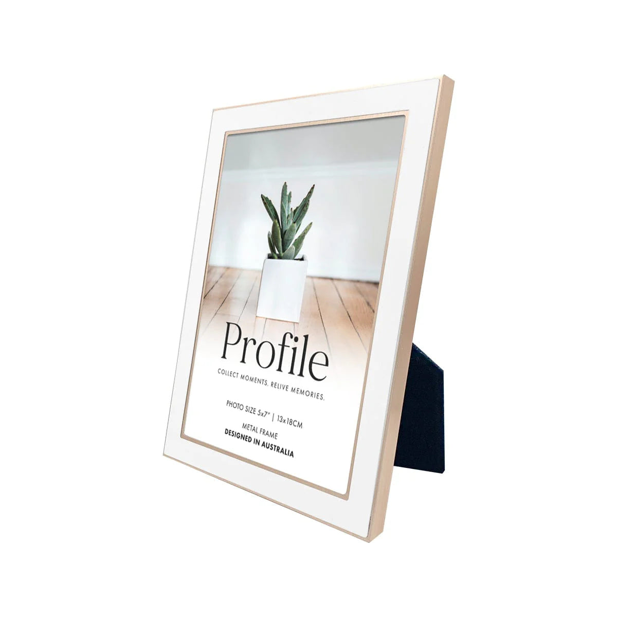 Profile Gold Frame Eternal White and Rose 13x18cm | Minimax