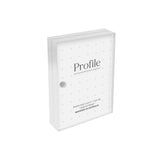 Profile Newtown clear acrylic photo frame 6.5 × 9 cm freestanding modern transparent picture frame