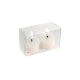 Pure Christmas Flash LED Tealight Small Set of 2