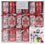 Pure Christmas House Cracker Luxury Red/White 36cm