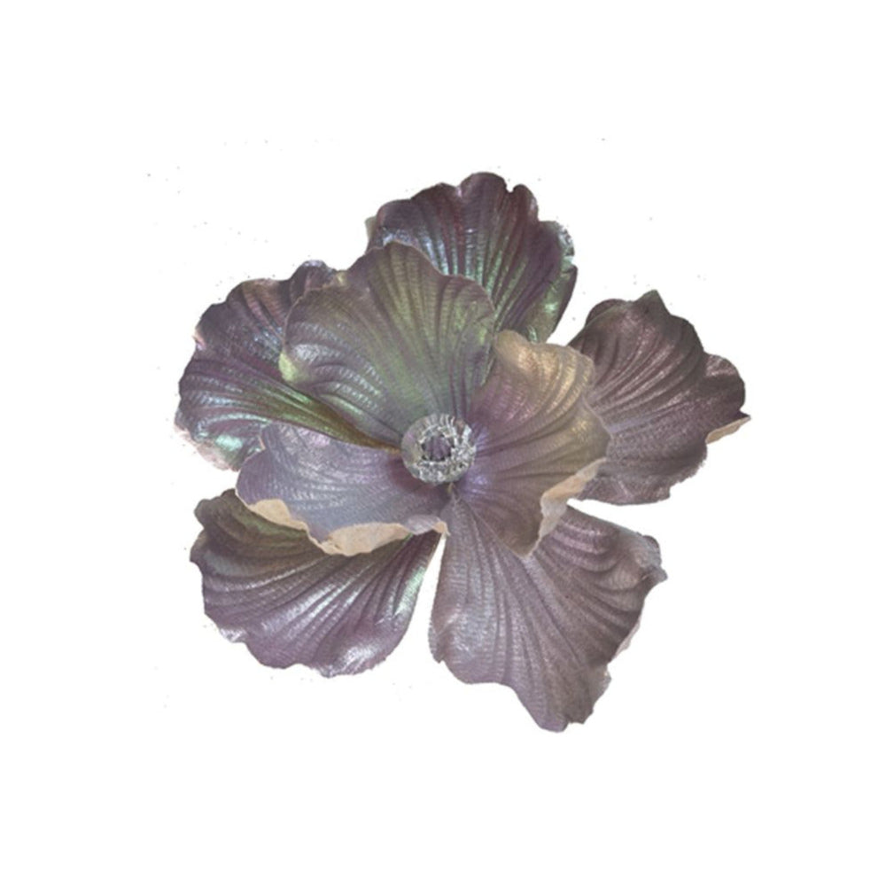 Pure Christmas Irrid Mauve Magnolia Clip – shimmering magnolia clip in iridescent mauve finish