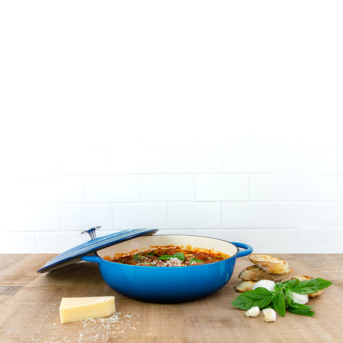 Pyrolux Pyrochef Low Casserole Ocean Blue 28cm (4L) | Minimax