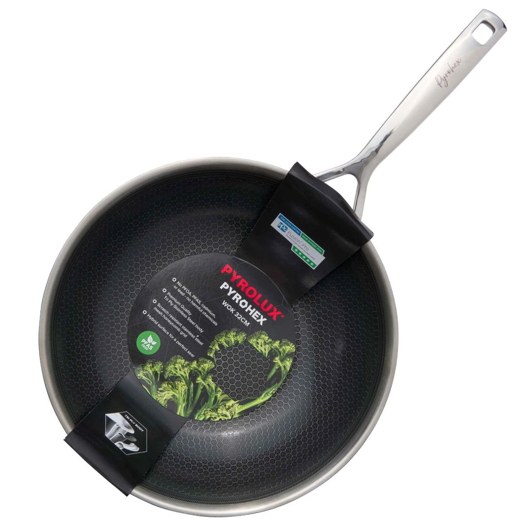 Pyrolux Pyrohex Wok 32cm