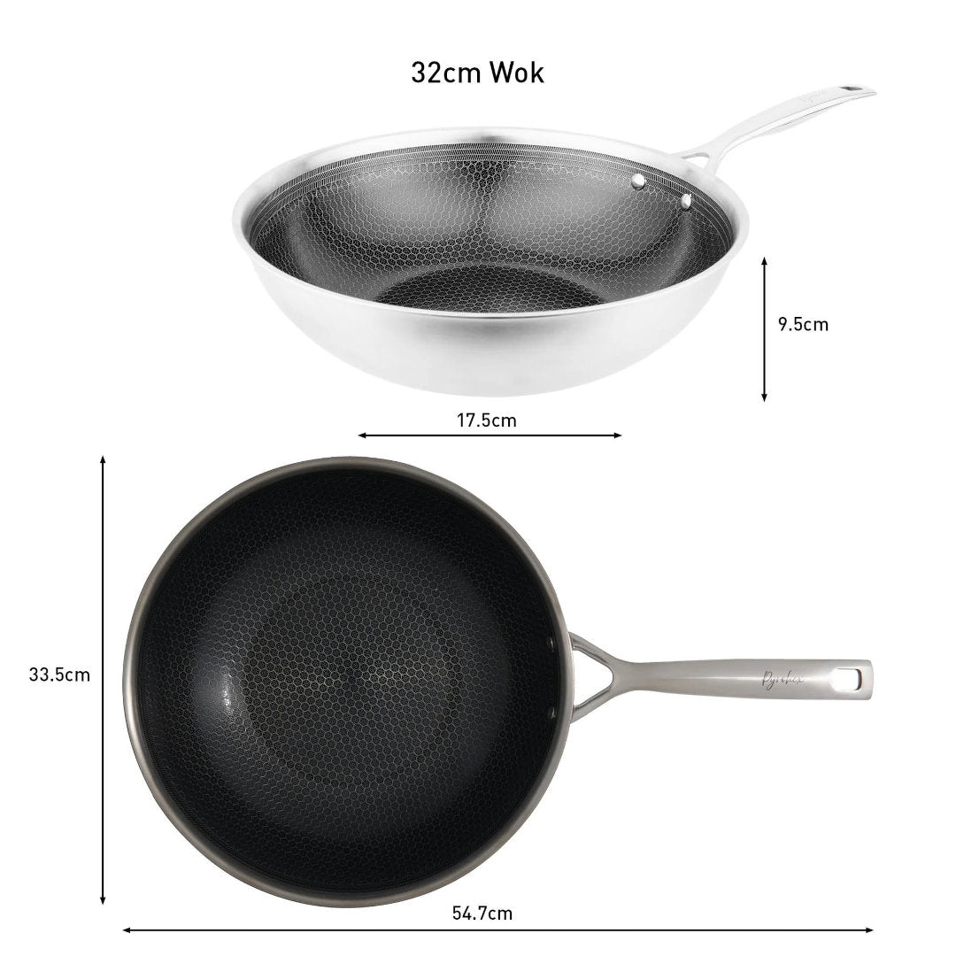 Pyrolux Pyrohex Wok 32cm