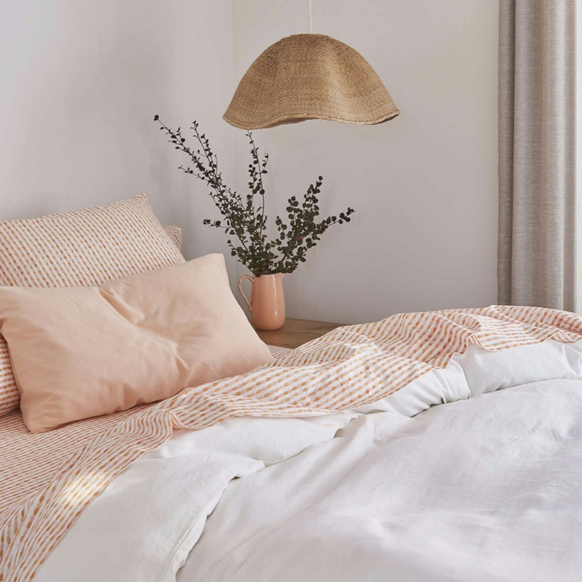 Ecology Dream Quilt Cover White